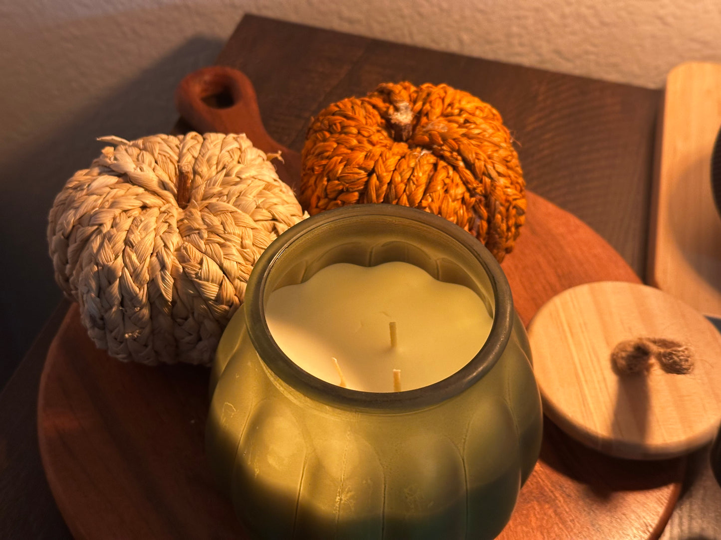 Harvest Glow Pumpkin Candle's